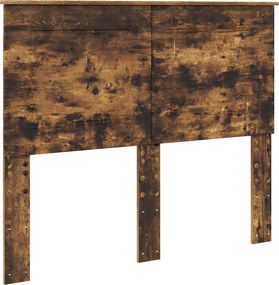 vidaXL Tăblie cap Stejar Afumat Lemn prelucrat