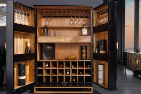 Bufet/ Bar design vintage GOLDEN SUNSET 140cm Mango