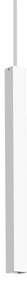 Pendul modern, iluminat LED ULTRATHIN SP1 SMALL SQUARE BIANCO 194189