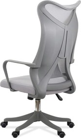 Scaun de birou ergonomic cu suport lombar si spatar inalt OFF 634 gri