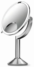 Simplehuman Oglindă reîncărcabilă Sensor Triodiametru 20 cm , oțel inoxidabil