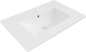 Mexen Atena chiuvetă încorporată în blat 71 x 46 cm, albă - 25017000