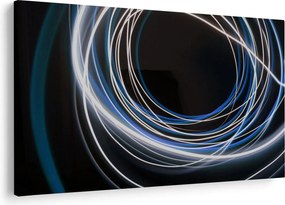 Tabloul cu linii albastre (90x60 cm)