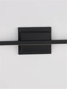 Aplica LED pentru oglinda / tablou AZURE negru L-90,5cm