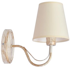 Lampă de perete MALBO 1xE27/15W/230V bej