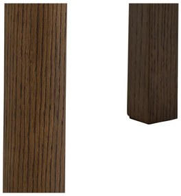 Măsuță de cafea bej-maro închis rotundă cu blat ceramic ø 90 cm Southampton – Actona