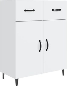 vidaXL Dulap, alb, 69,5x34x90 cm, lemn compozit