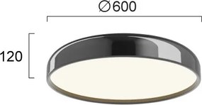 Plafonieră LED ALENSA LED/60W/230V neagră