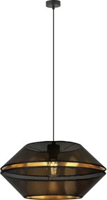 Emibig Malia lampă suspendată 1x60 W negru 1185/1