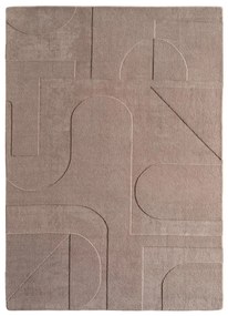 Covor bej lavabil 140x200 cm Pompei 1614 – Ayyildiz Carpets