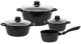 Elo 62440 Set de 4 oale din aluminiu Black Cast