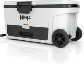 Lada frigorifica Ninja FrostVault FB265EUUKWH, 61,5 l, Pasiva, 97 doze, Pastreaza gheata pana la 6 zile, Compartiment uscat, Roti, Alba