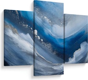 Tablou - Abstractizarea oceanului (90x60 cm)
