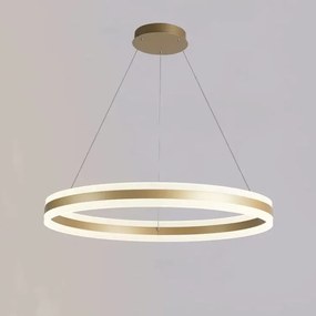 Lustra circulara LED Ada 100cm, Gold