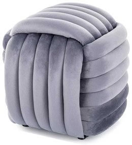 Taburet Laire Velvet, gri