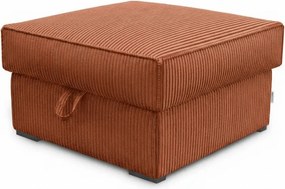 Taburet SMART COSARO XL cu spatiu de depozitare 71x71 cm, teracota