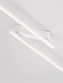 Plafoniera LED directionabila BRIANA alba