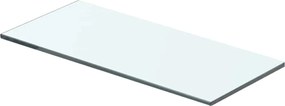 vidaXL Raft din sticlă transparentă, 40 x 12 cm