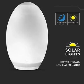 Lampă solară LED RGB decorativă 0,2W/1xAA IP44 500 mAh
