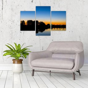 Tablou cu apus de soare (90x60 cm)