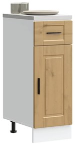 vidaXL Dulap de bază de bucătărie „Porto” din lemn de stejar artizanal