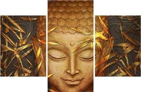 Tablou - Buddha de aur (90x60 cm)