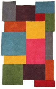 Covor din lână colorat Flair Rugs Collage, 120 x 180 cm