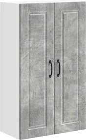 vidaXL Dulap de bucătărie Gri din beton 60 x 31 x 100 cm Lemn compozit