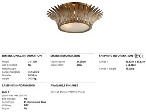 Plafoniera LUX design neoclasic ROMANOV