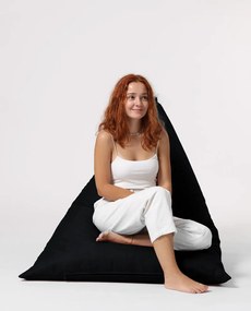 Fotoliu puf pentru grădină Pyramid Big Bed Pouf - Black