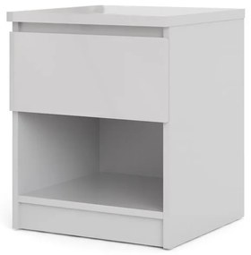 Noptieră albă Naia - Tvilum