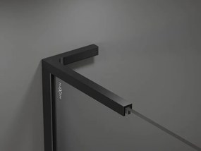 Mexen Velar L Duo cabină de duș glisantă 100 x 90 cm, transparent, neagră - 871-100-090-02-03-70