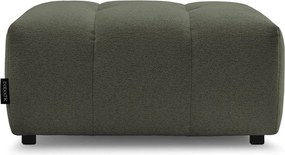 Taburet kaki cu tapițerie din chenille Roxelane – Bobochic Paris