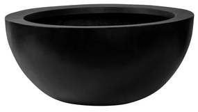 Jardiniera Vic Bowl, culoare negru, dimensiuni multiple - PotteryPots Mărime: L - v. 28 cm, ⌀ 60 cm