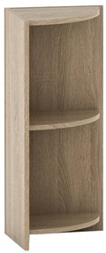 Bibliotecă de colț TEMPO ASISTENT 014, stejar sonoma