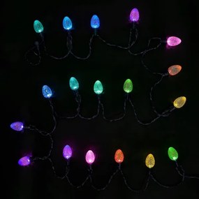 Instalație LED RGB de Crăciun de exterior 80xLED 26,5 m IP44 Wi-Fi Twinkly TWC9080STP-GEU