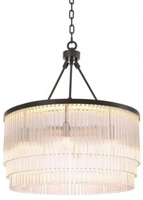 Lustra suspendata design elegant Hector S, bronz 114719 HZ