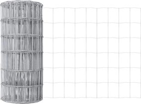 vidaXL Gard Euro 0,4 x 50 m Fier acoperit cu PVC
