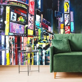 Tapet New York colorat