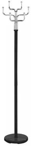 Cuier de podea Lorton, negru / crom