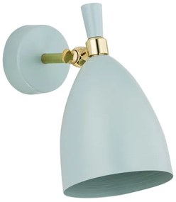 Aplică CHARLOTTE 1xE27/15W/230V albastră/aurie Argon 4700