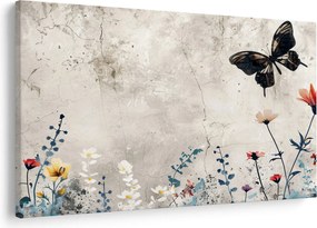 Tablou - Pajiște în beton (90x60 cm)