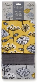 Prosoape de vase 3 buc. din bumbac 45x65 cm Retro Meadow – Cooksmart ®