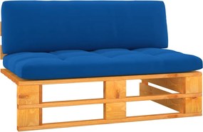 vidaXL Canapea mijloc grădină din paleți, maro miere, lemn pin tratat