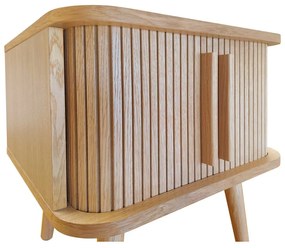 Noptieră cu aspect de lemn de stejar Rove – Woodman