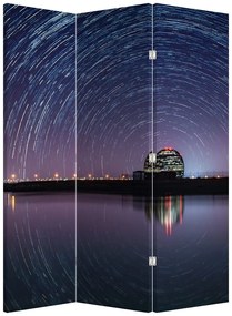 Paravan - Cerul nocturn și stele (126x170 cm)