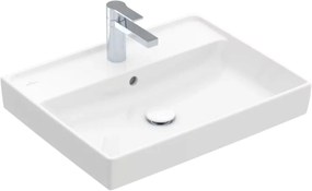 Villeroy &amp; Boch Collaro lavoar 60x47 cm dreptunghiular clasică-mobilier alb 4A336GR1