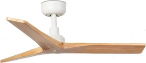 Ventilator aplicat tavan cu telecomanda KLIM S 92,5cm, alb/ pin