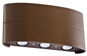 Redo 9088 - Aplică perete exterior LED FABO 1xLED/6W/230V IP54