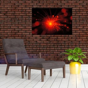 Tablou cu abstacție sclipire (90x60 cm)